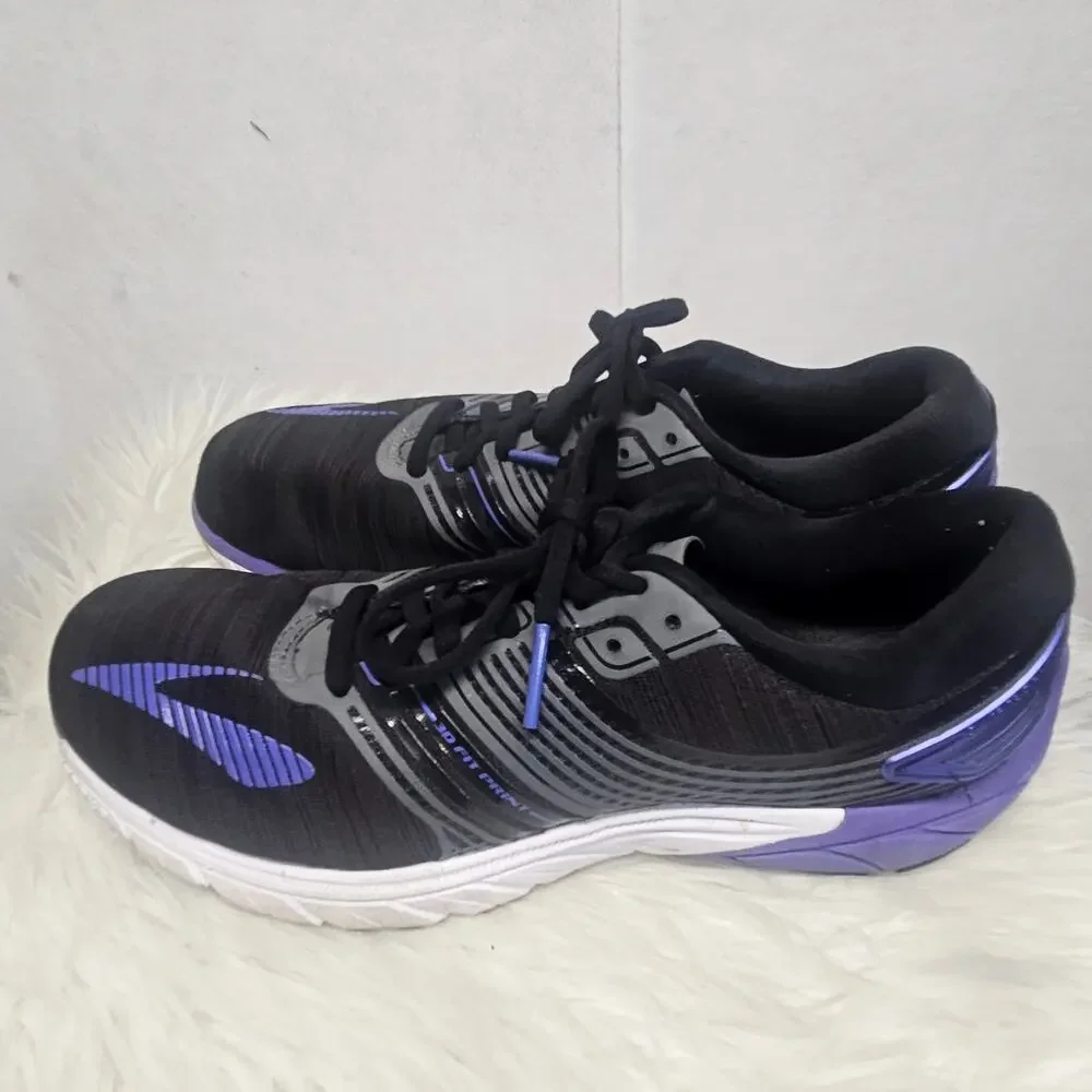 Brooks Women’s Pure Cadence 6 Running Shoes Purple Black Sz 9 1202361B045
